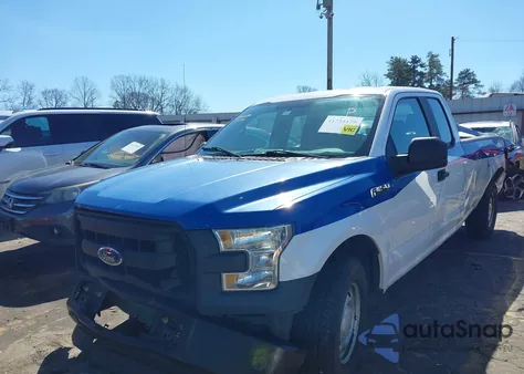 2016 Ford F-150 Xl из США, поврежденный, VIN 1FTEX1CF4GKF14780